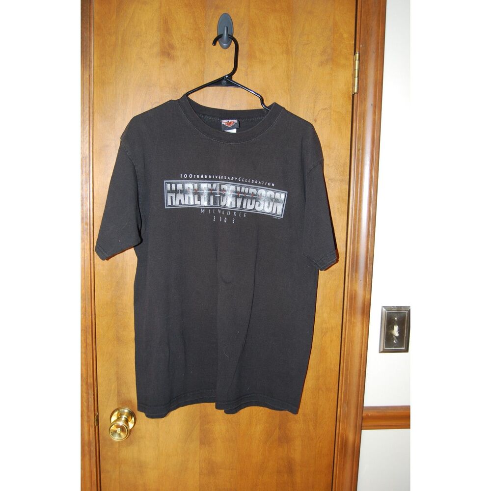 HARLEY DAVIDSON MILWAUKEE 2003 100TH ANNIVERSARY TSHIRT XL